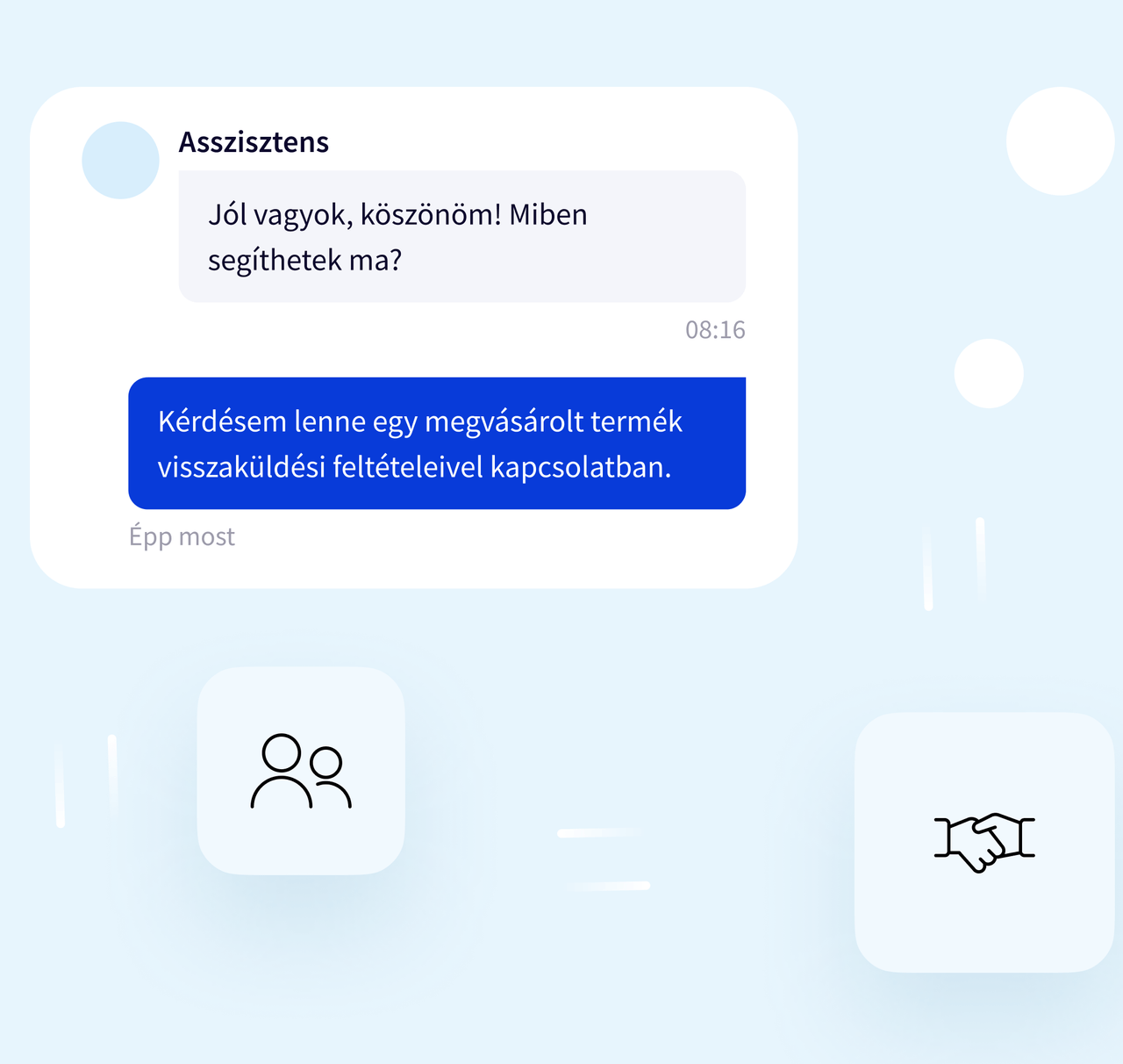 Intelligens átadás