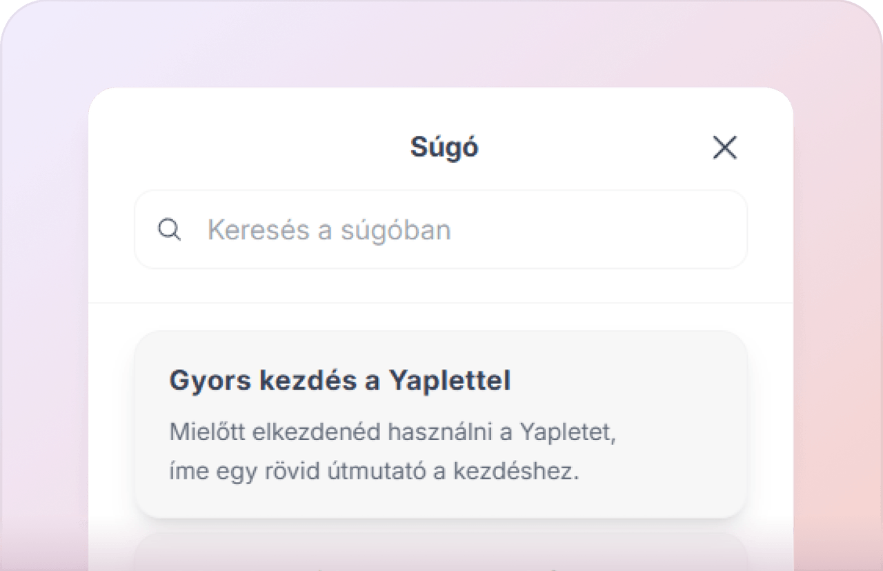 Csökkentett ügyfélszolgálati terhelés
