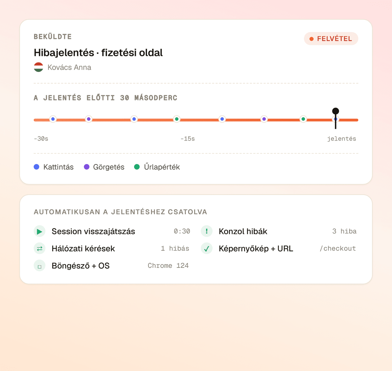 Ne találgasd, mit csinált a user